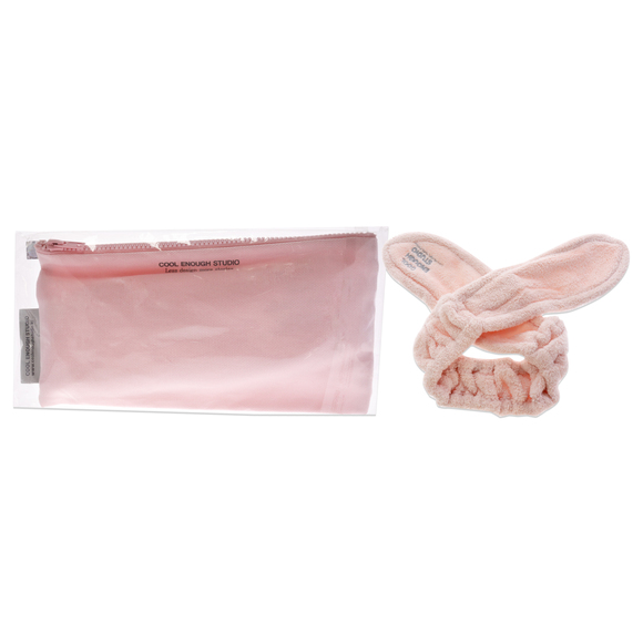 The Band Set - Pink by Cool Enough Studio for Women - 2 Pc Headband, Bag - Picture 1 of 3